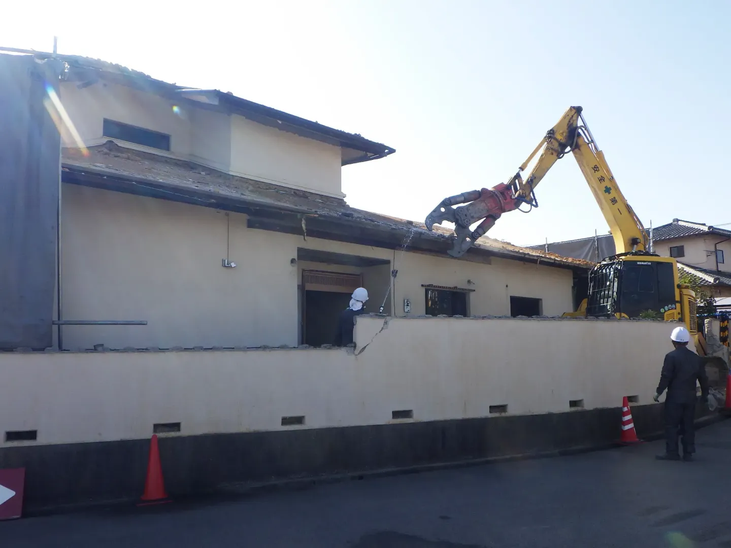 解体工事の施工実績